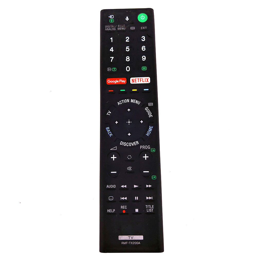 Used Original RMF-TX200A For Sony Smart voice TV Remote Control KD-55X8500D -65X9300D -75X8500D Fern