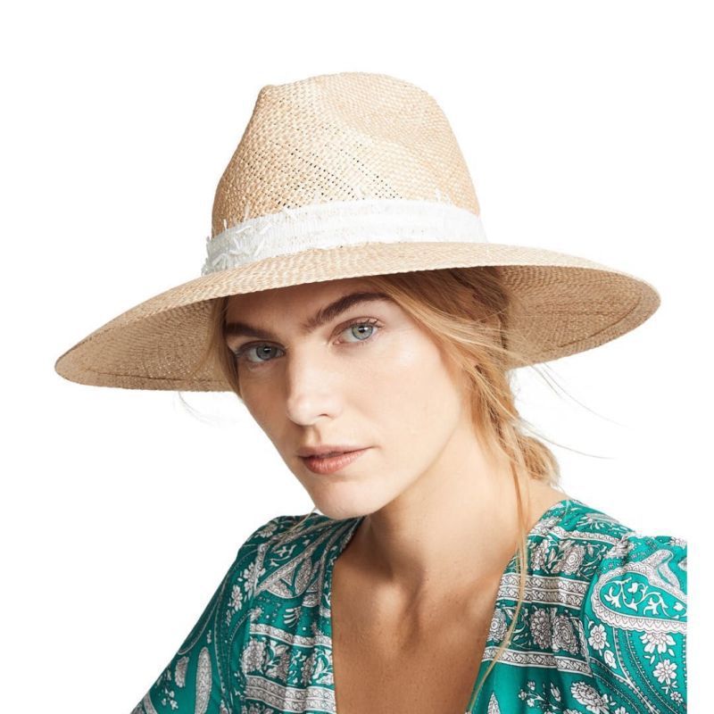 Wide Brim Straw Sun Hat for Women Panama Hat Natural Grass Beach Hat Formal Jazz Fedora Hat Church