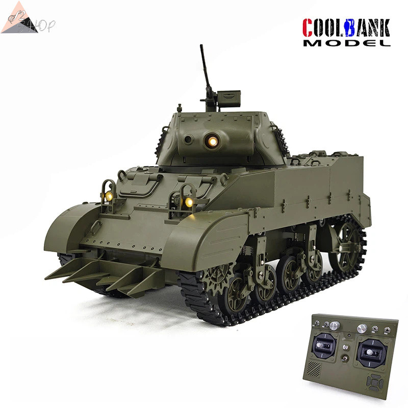 Coolbank M8 Scott 1:16 Scale Rc Tank Full Function Remote Control Vehicle With E Effect Military El
