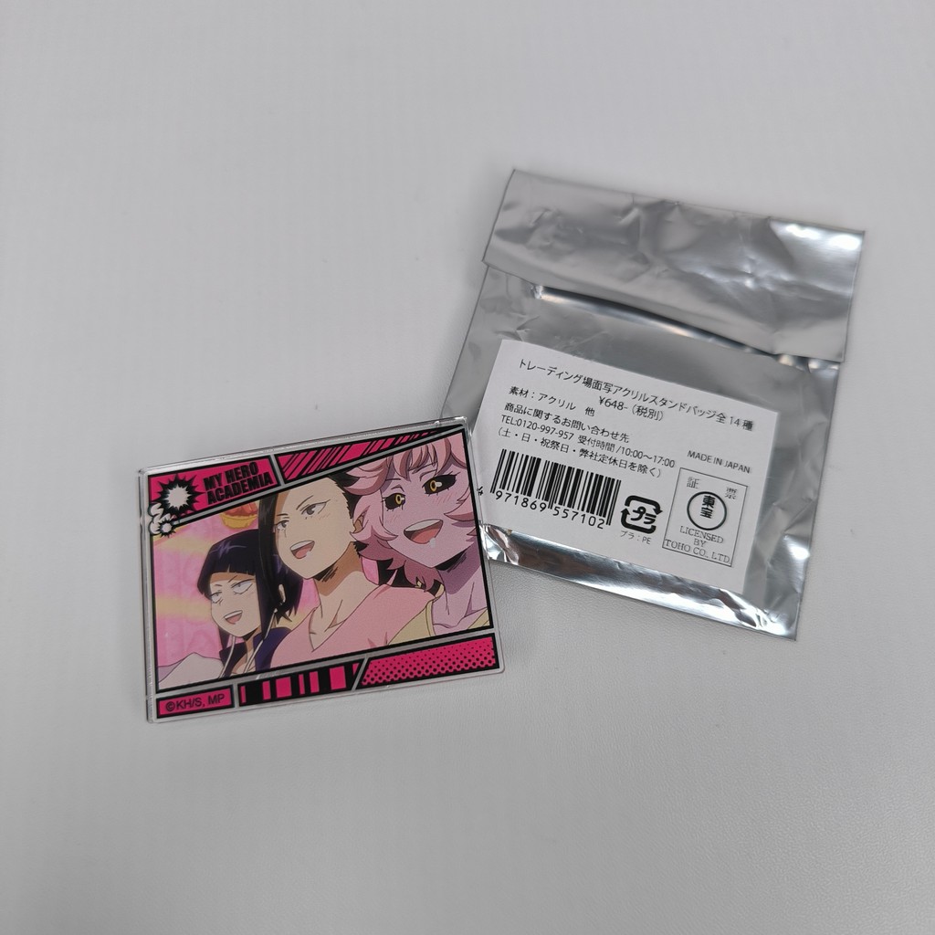 Acrylic Clip Badge My Hero Academia Boku No Hero Academia Kyoka Jiro Momo Yaoyorozu Mina Ashido
