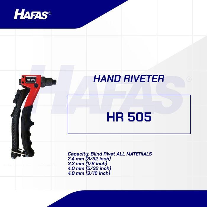 Hand Riveter, Tang Rivet SRC HR-505