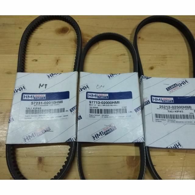 Fan Belt Vbelt Hyundai Atoz Visto 3Pcs