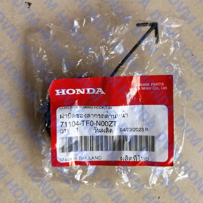 Cover Towing/Tutup Derek Bumper Depan Original Jazz Rs 2012 - 2014 Ge