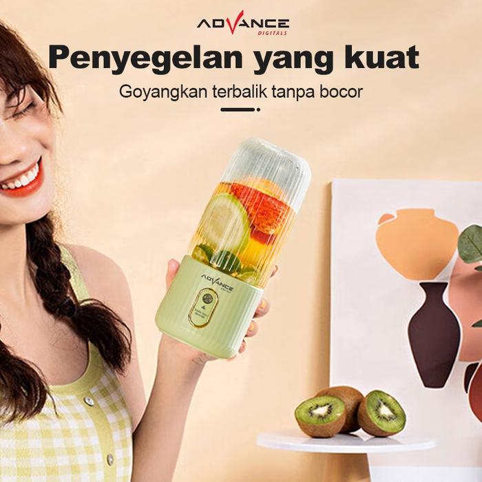 Advance Blender Jus Portable Bl-332 Blender Jus Buah Blender Mini 350Ml Juicer Buah Juicer Portable