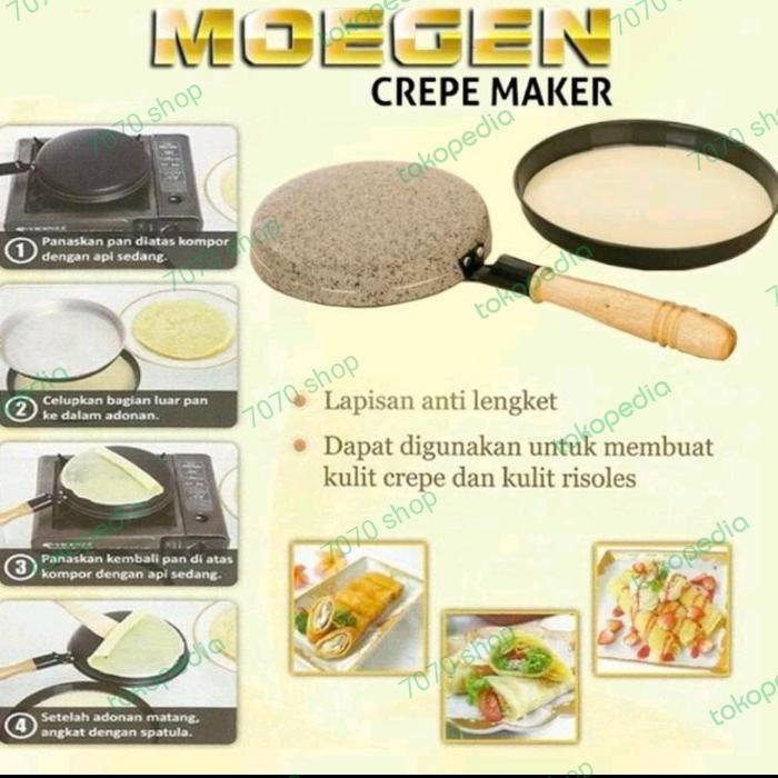 Wajan Kewalik Galaxy Crepe Waffle Maker Kulit Risol Dll