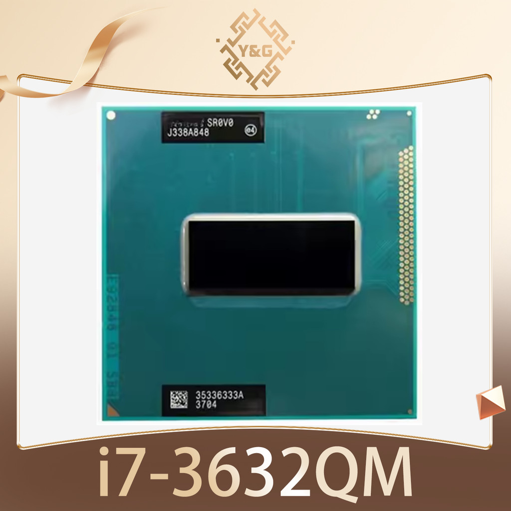 Core i7-3632QM SR0V0 i7 3632QM 2.2 GHz Used Quad-Core Eight-Thread CPU 6M 35W Socket G2 / rPGA988B