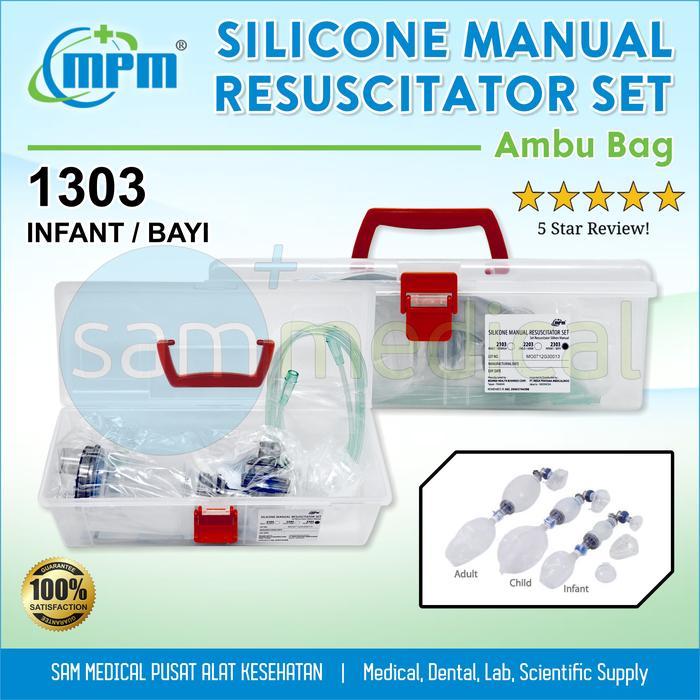 MPM SILICONE RESUSCITATOR - INFANT - AMBU BAG