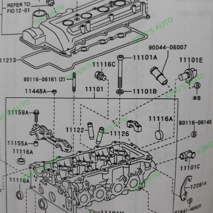 KUNCI TEKIRO+ BAUT SILINDER HEAD AVANZA 1.3 - XENIA 1.3 2004-2015 ASLI news