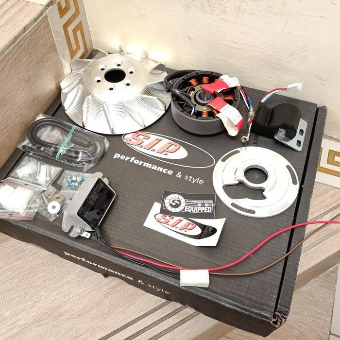 MAGNET SIP PENGAPIAN SET VESPA LARGEFRAME PX EXCEL BKN MALOSSI BGM