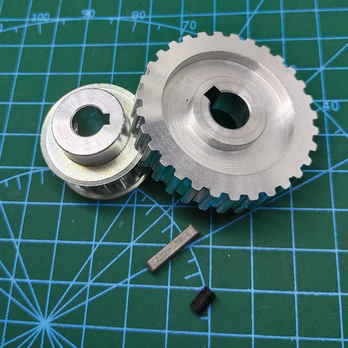 New Metal Synchronous Gear S/N Cj0618-148 Cj0618-027 Aluminum Alloy