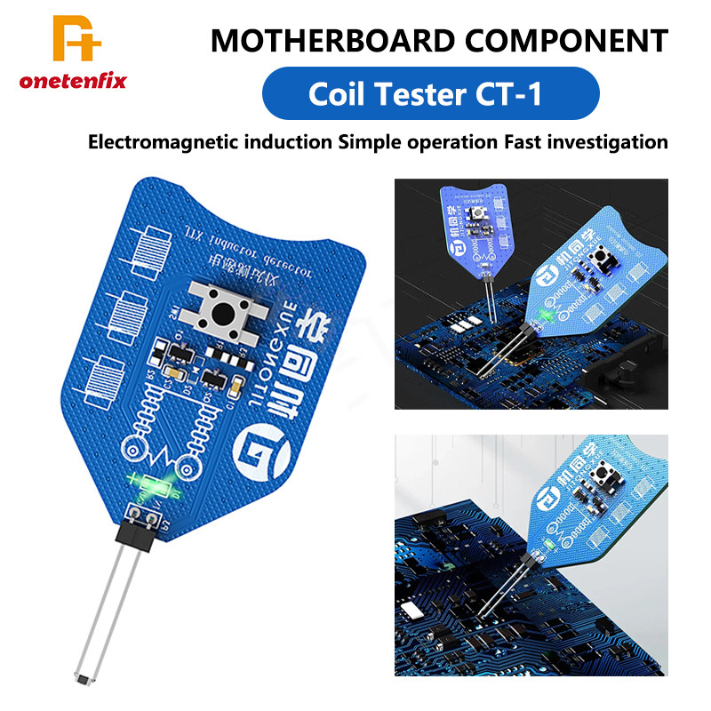 Jtx Ct-1 Motherboard Coil Tester For Pc Repair Electromagnetic Induction Quick Fault Check Coil