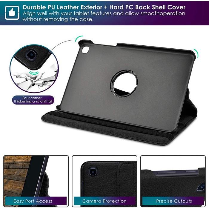 Case Samsung Tab S8 Ultra 11 14.6 Inch Rotary Leather Case Flip Cover