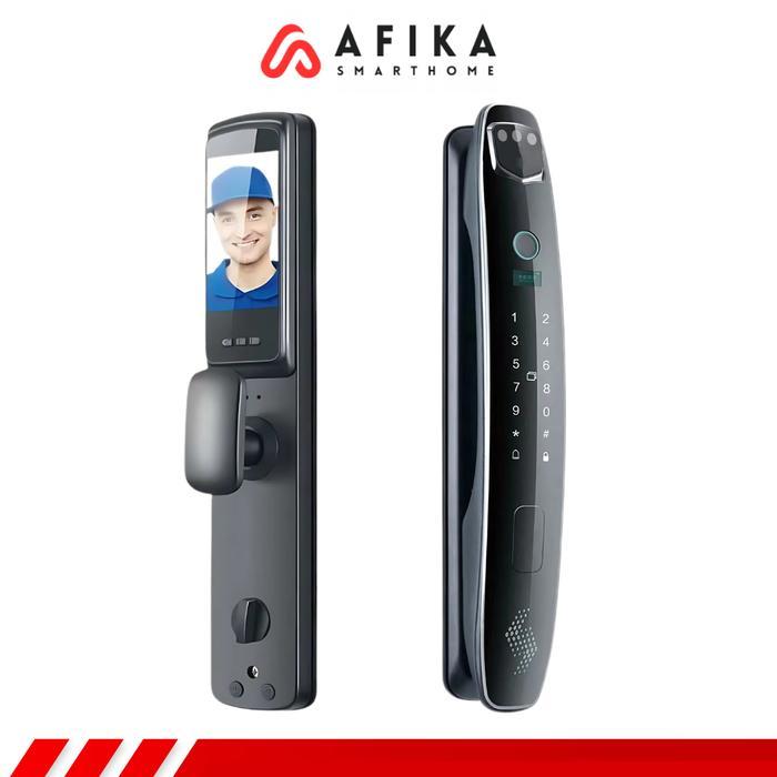 Smart Door Lock 3D Face Recognition Fingerprint Smart App