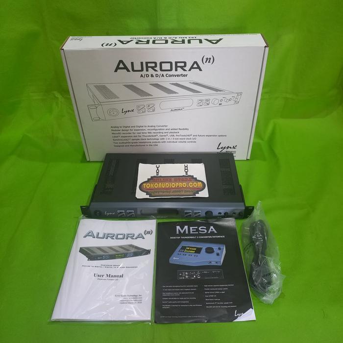 Lynx Studio Aurora Thunderbolt 3 Converter Ad/Da Audio Interface Co