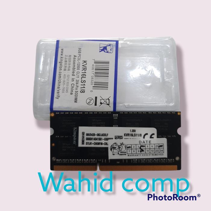 Ram Kingston 8gb ddr3 pc-12800 1600mhz sodimm - ram ddr3 8gb laptop