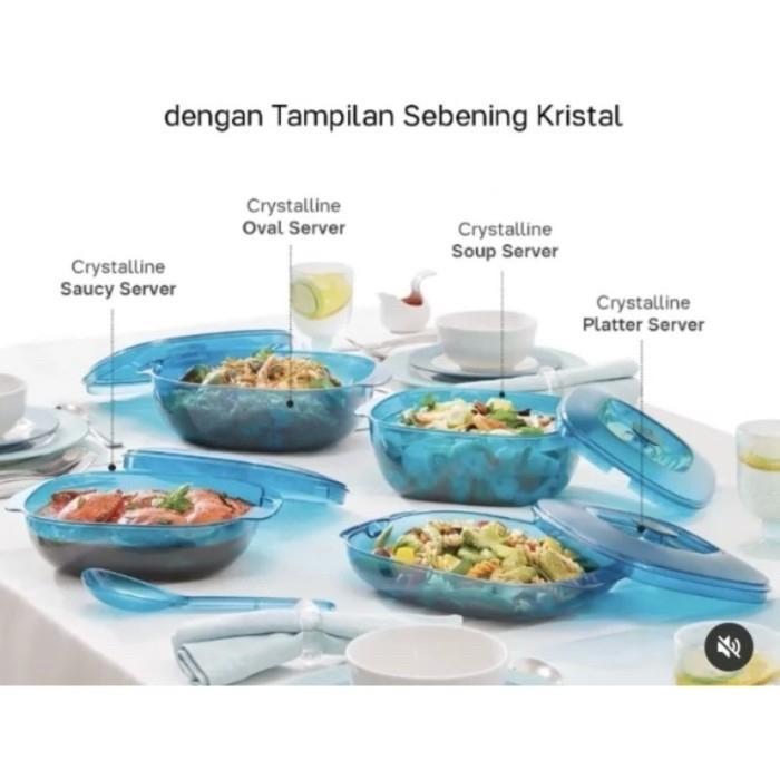 Tupperware Promo Classy Crystalline Wadah Sajian Meja Makan