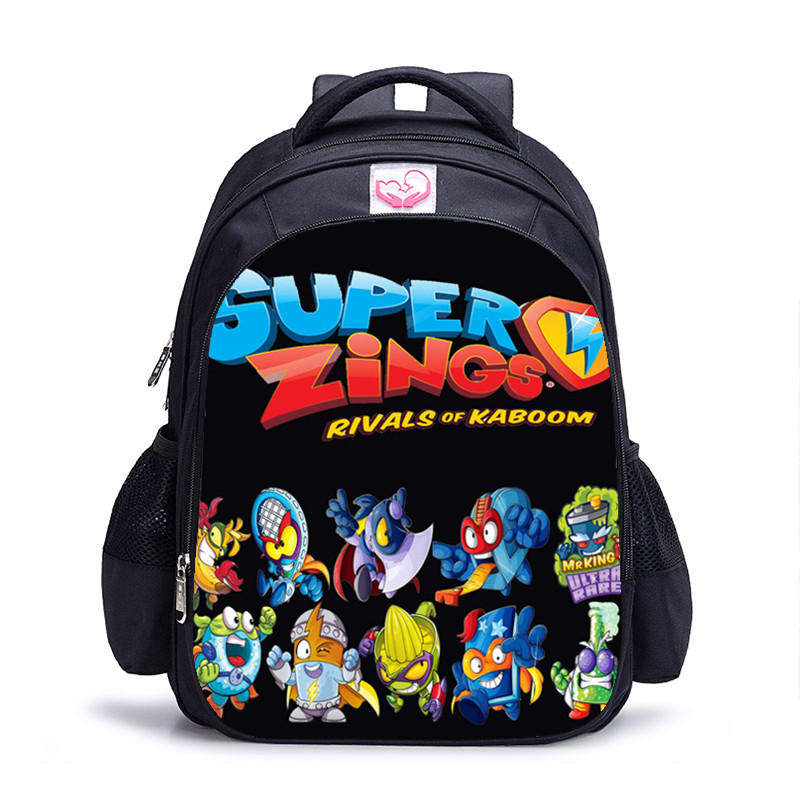 16 Inch Super Zings Children School Bags Orthopedic Backpack Kids School Boys Girls Mochila Infantil