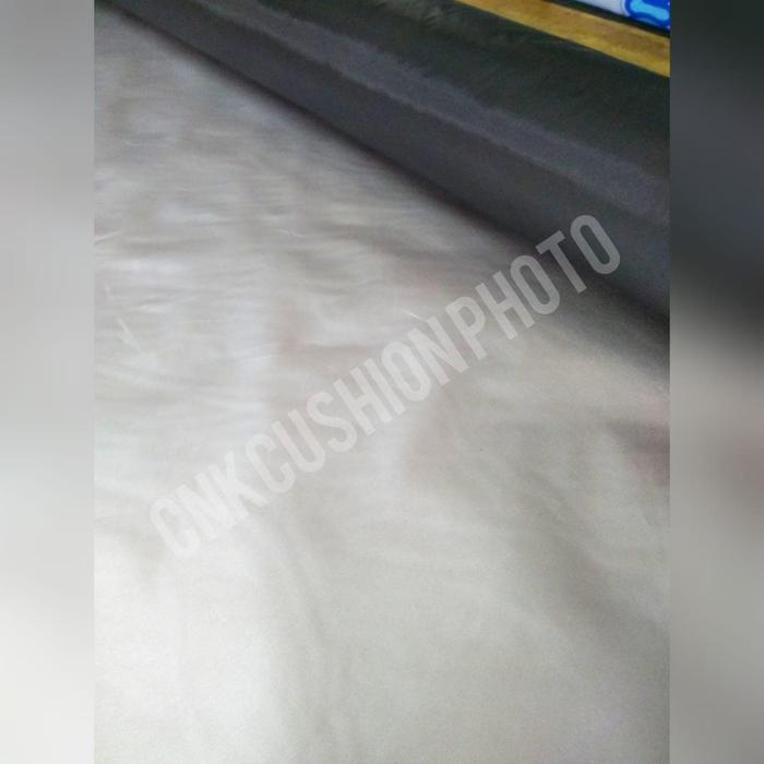 "New" BAHAN KAIN PARASIT / WP JAS HUJAN WATERPROOF (SILVER - BLACK) LB. 150