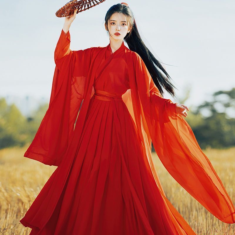Hanfu Dress Women Ancient Chinese Traditional Hanfu Female Fairy Cosplay Costume Dance Dress Hanfu