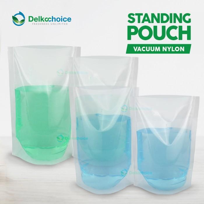STANDING POUCH NYLON VACUUM NONZIPLOCK - PLASTIK KEMASAN CAIRAN