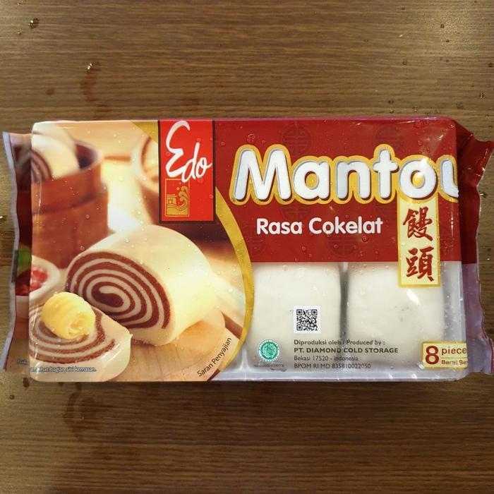 MNTB MANTAU EDO PLAIN / RASA COKLAT