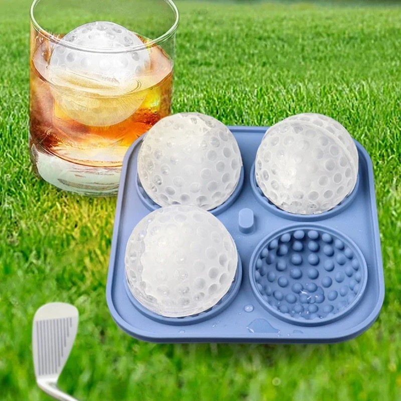 Diy Golf Ice Tray Mold Big Food Grade Silicone Ice Cube Tray Mold Ice Maker Ice Cube Tray