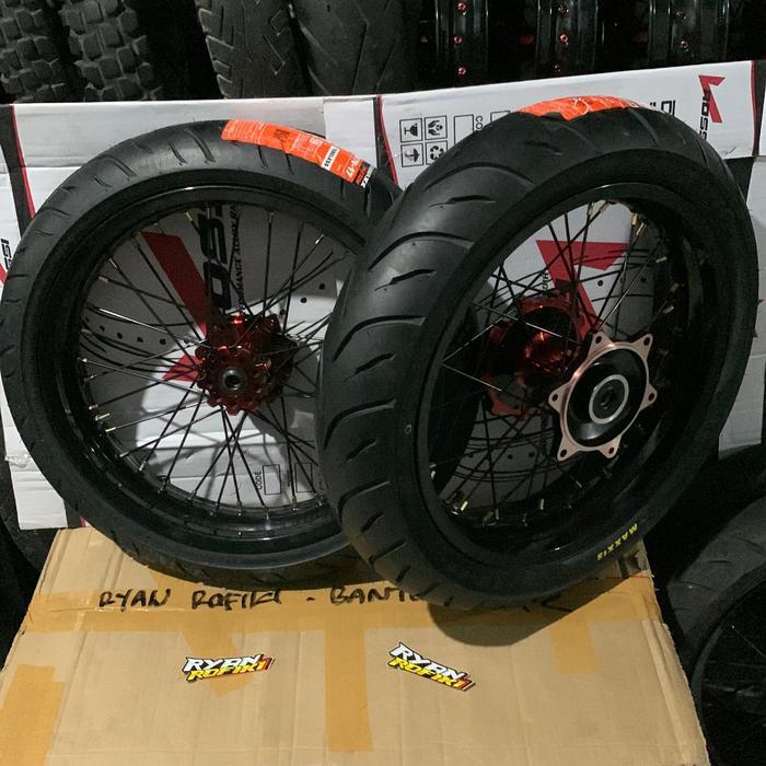 Paket supermoto crf ukuran  250 /300 300/350 ban 110 130 - 250 300