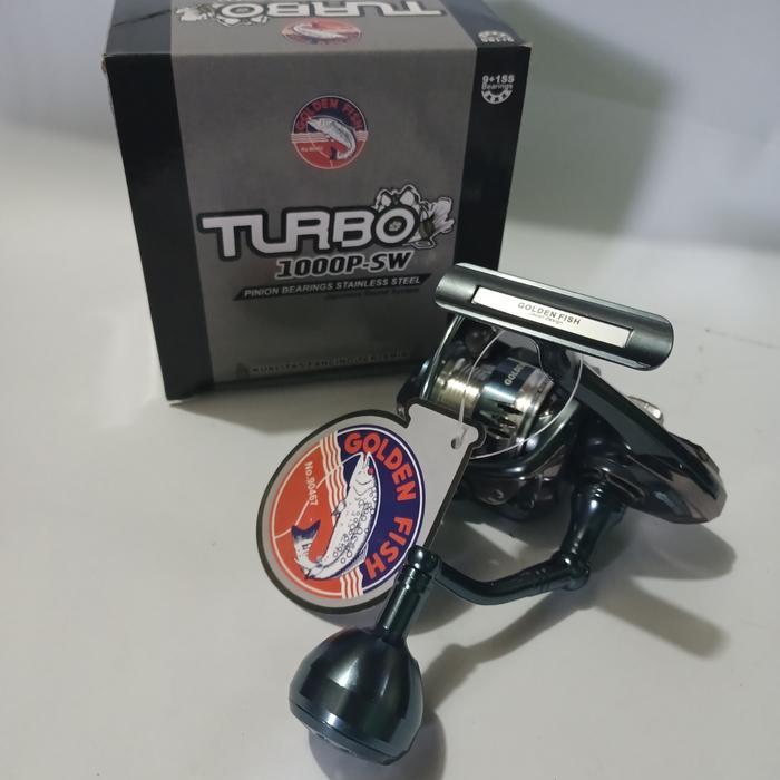 REEL GOLDEN FISH TURBO SW 3000 4000 6000 SALT WATER GULUNGAN PANCING