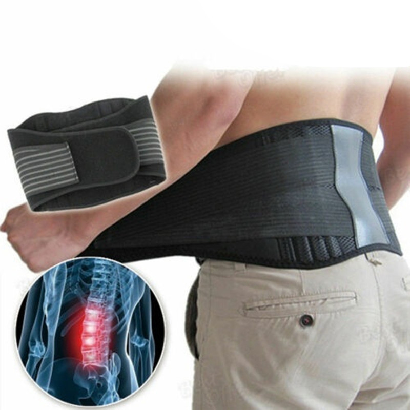 Adjustable Back Waist Support Belt Waist Self Heating Magnetic Therapy Lumbar Brace Massage Band