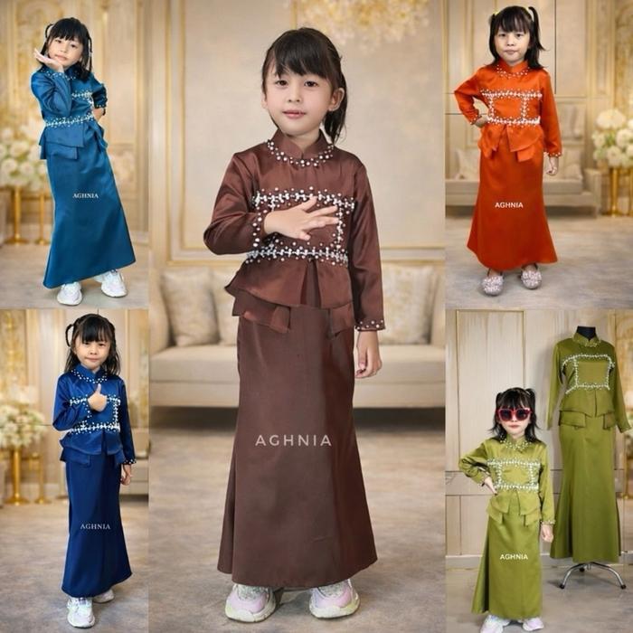 Model Terbaru Selena Kids Dress Gamis Anak Kondangan Elegan & Nyaman Pasti Diskon