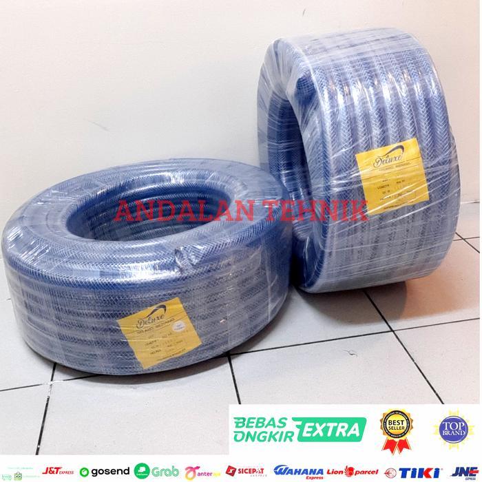 Selang Air Serat Benang 5/8 Inci 15 Mm 1 Roll 100 Meter
