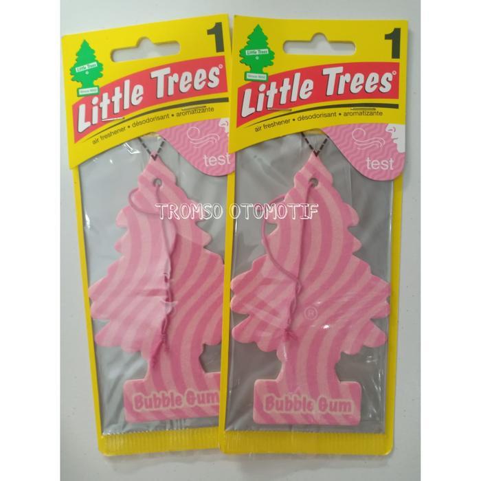 "New" parfum mobil little trees aroma bubble gum pewangi mobil