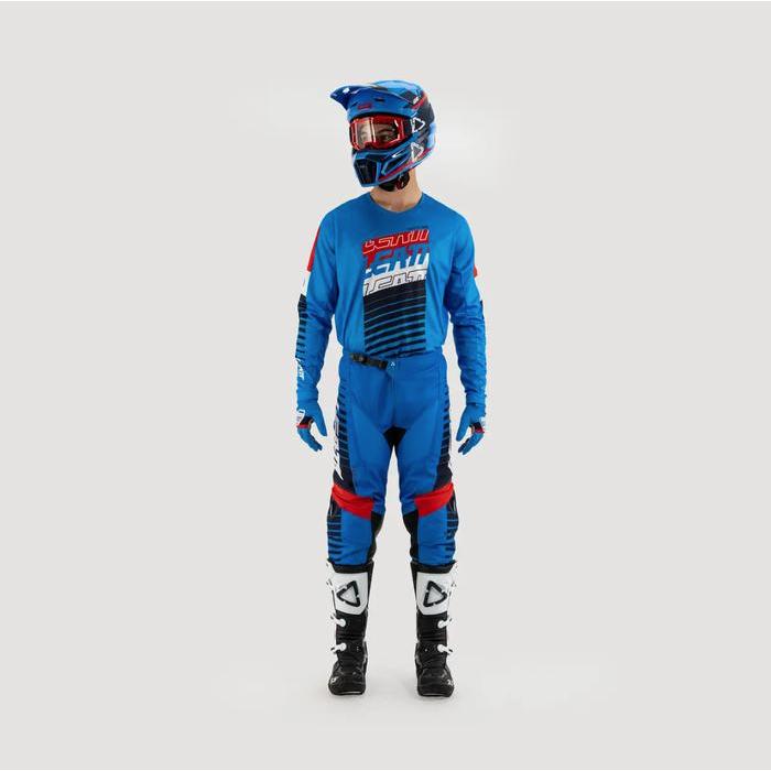Ride Kit Leatt 3.5 Royal Blue 25 / Jersey Set Trabas Mx Gtx Leatt Original