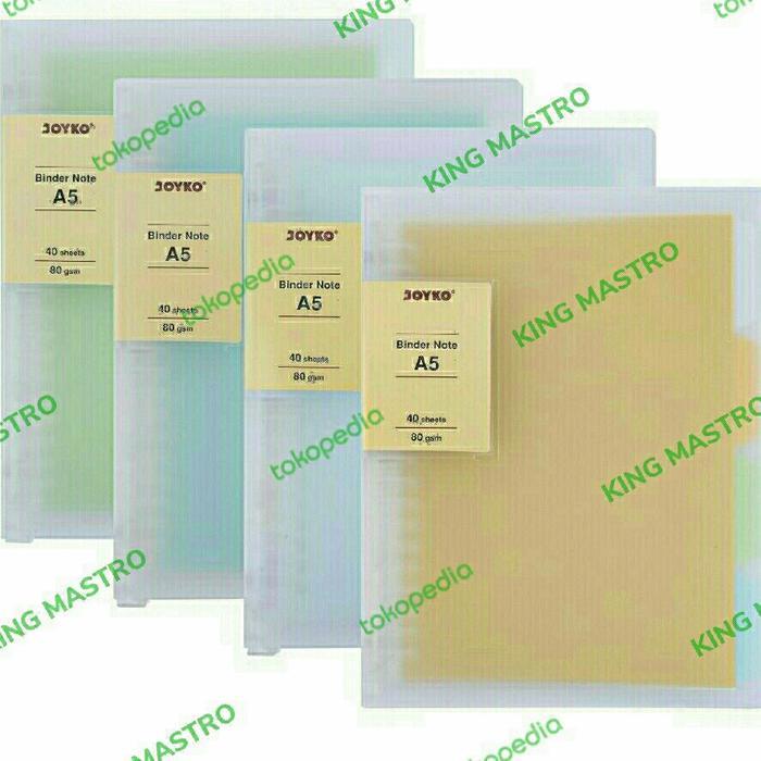 Joyko Binder Note Transparent