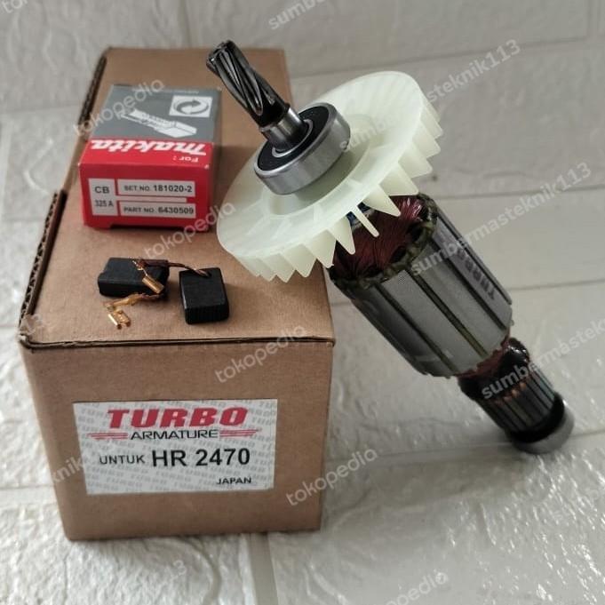 Armature Angker Mesin Bor Makita Hr2470 Armature Bor Bobok Makita 2470