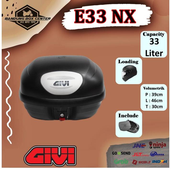Box Motor Atau Box Touring Givi E33Nx Givi E33 Nx Produk Terbaru Givi