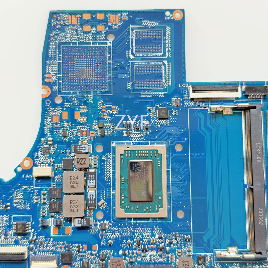 For HP Pavilion 15-CW 15z-CW TPN-Q210 Laptop Motherboard DAG7BFMB8D0 DAG7BJMB8C0 Ryzen R3 R5 CPU