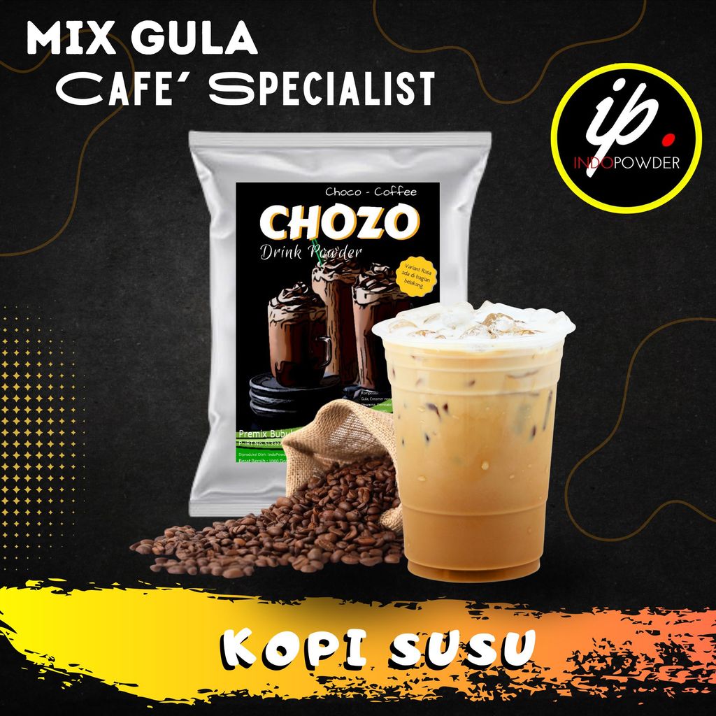 IP Tangsel - Bubuk Minuman Rasa KOPI SUSU 1Kg Untuk Cafe, Resto & Usaha Minuman