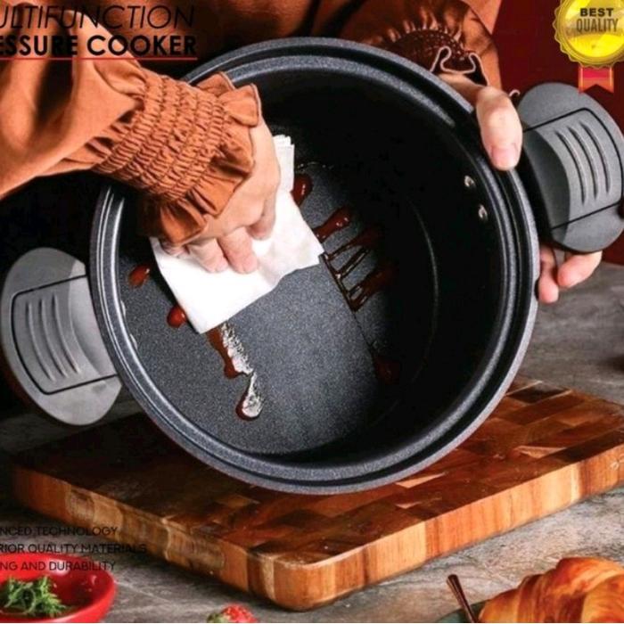 PANCI PRESTO TEFLON TOTIPOTENT MICRO PRESSURE COOKER POT 22CM 3.5 L