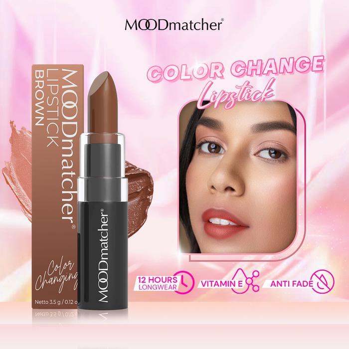 MOODmatcher Lipstik Original Brown