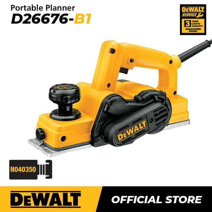 Dewalt Planner / Mesin Serut Kayu Listrik 550Watt D26676 - D26676 Only