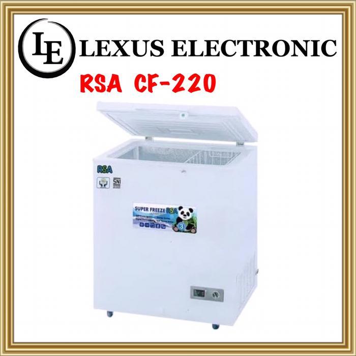 PROMO MURAH KULKAS CHEST FREEZER RSA CF220 220 LITER GARANSI RESMI