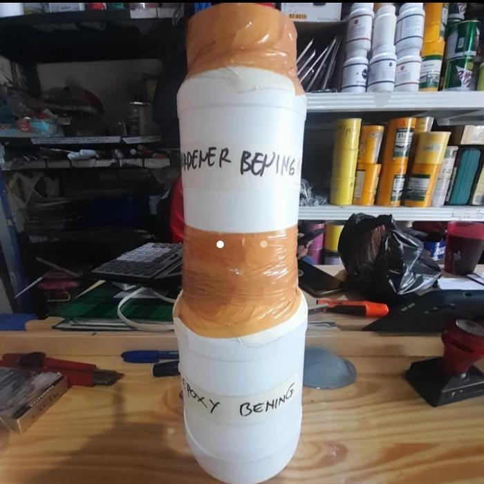 Epoxy Resin Dan Hardener Bening Pengeras 1.5kg Set