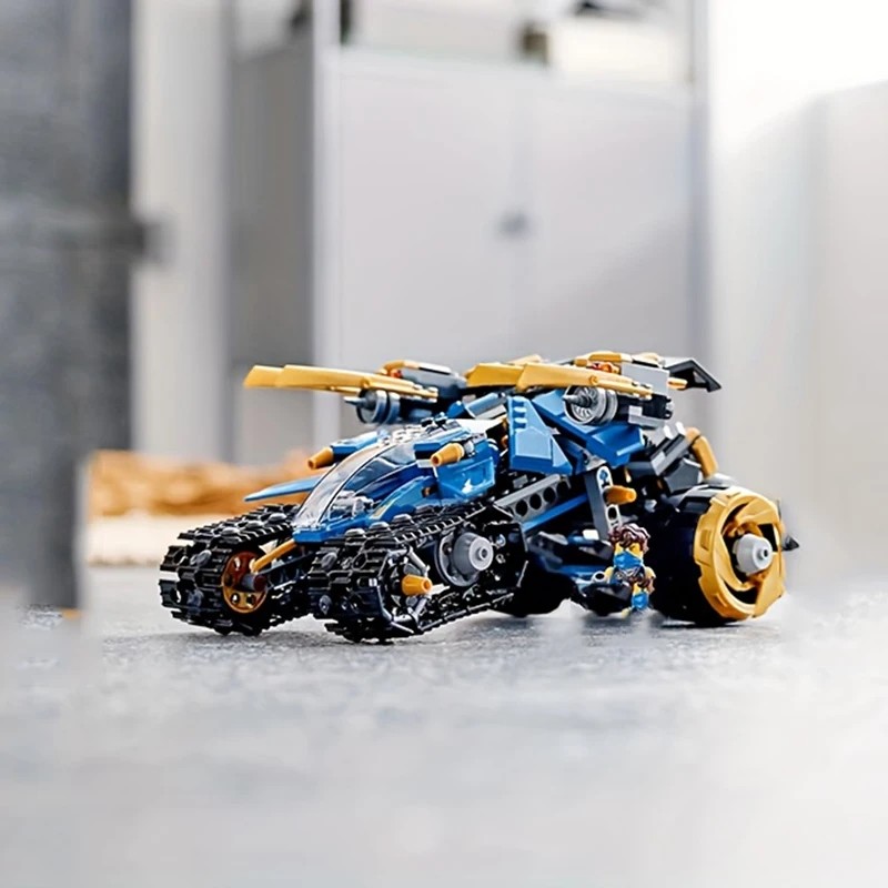Technical Thunder Raider Mechanical Warrior Robot Mecha Building Blocks Toys for Kids Adult Gift