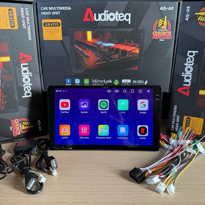 Head Unit Android Audioteq 2/64 Gb Android 10" Inch Audioteq Ram 2/64 Gb Android Auto Carplay