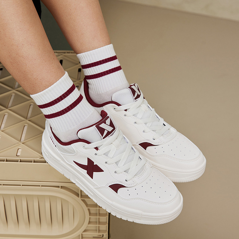 XTEP SKATEBOARDINGSHOES FOR WOMEN SUMMER TREKKING WOMEN'S SKATESHOES BREATHABLE OUTDOOR SUPPORT