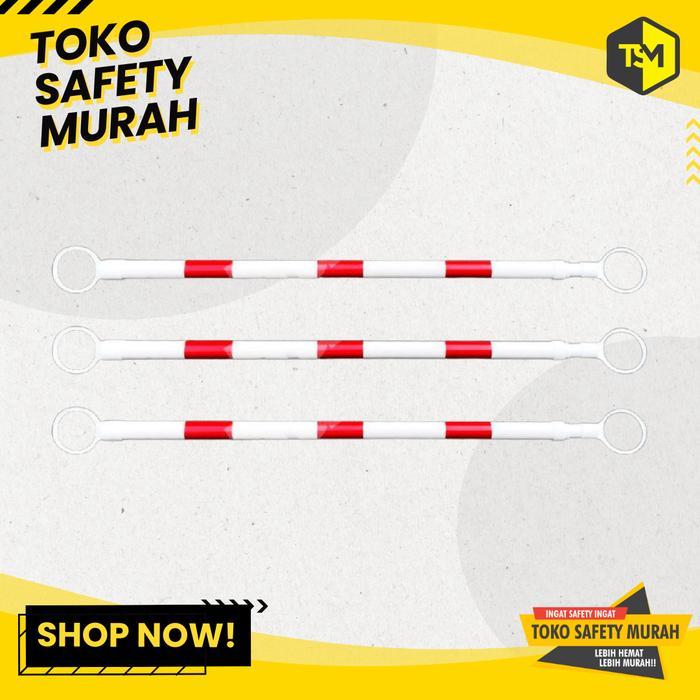 Cone Retractable / Retractable Cone Bar / Penghalang jalan