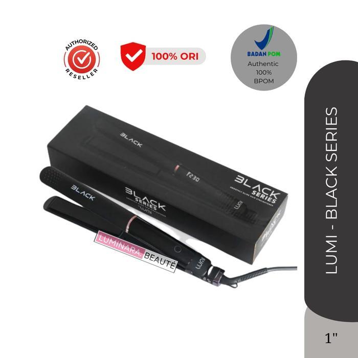Lumi Black Series 1" - Catokan Rambut Styling Rambut