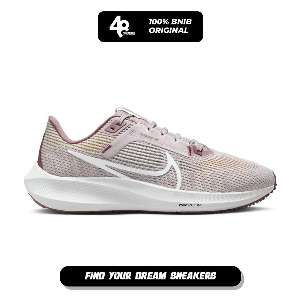 Sepatu Lari Wanita Nike Air Zoom Pegasus 40 Platinum Violet (DV3854-010) Original