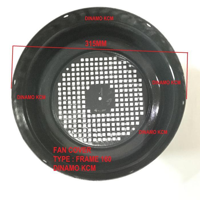 FRAME 160 - FAN COVER BESI - TUTUP DINAMO - COVER MOTOR